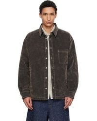 Jacquemus - Khaki 'The Boulanger' Denim Shirt - Lyst