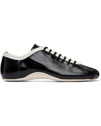 Dries Van Noten - Leather Ballerina Sneakers - Lyst