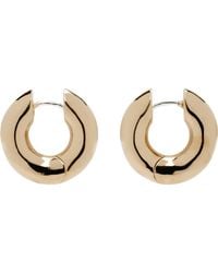 Laura Lombardi - ゴールド Terra ミディアム フープピアス - Lyst
