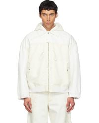 Song For The Mute - Off- Tkl Edition Faded Denim Jacket - Lyst