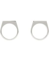 MM6 by Maison Margiela - Chevalier Earrings - Lyst
