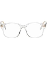 Loewe - Transparent Slim Glasses - Lyst