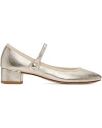 Repetto - ゴールド Rose メリージェーン ヒール - Lyst