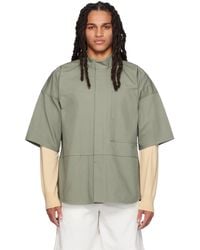 Jil Sander - ーン パネル シャツ - Lyst