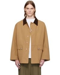 The Row - Tan Frank Jacket - Lyst