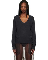 Commission - U Neck Sweater - Lyst