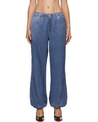 Rag & Bone - Miramar Satin Bubble Lounge Pants - Lyst