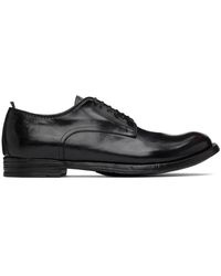Chaussures à lacets Cuir Officine Creative pour homme en coloris Noir Homme Chaussures Chaussures  à lacets Chaussures Oxford 