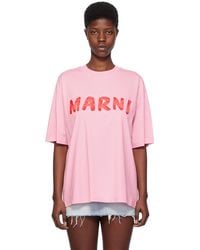 Marni - プリントtシャツ - Lyst