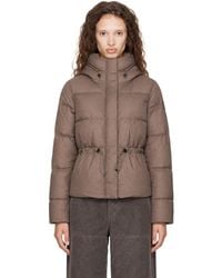Canada Goose - Taupe Montgomery Down Jacket - Lyst