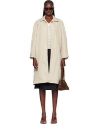 NOTHING WRITTEN - Urban Nylon Trench Coat - Lyst
