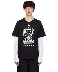 Givenchy - Black Layered Long Sleeve T-shirt - Lyst