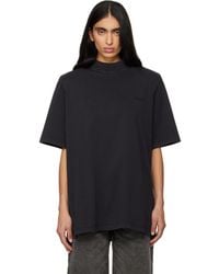 The Attico - Padded Shoulder T-Shirt - Lyst