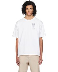 Manors Golf - T-shirt 'swing thoughts' blanc - Lyst
