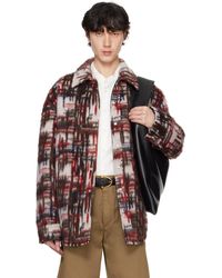 Bottega Veneta - Alpaca Check Overshirt - Lyst