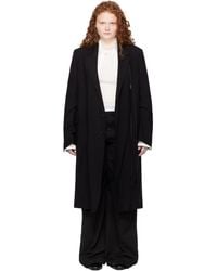 Ann Demeulemeester - ブラック Viv High Comfort テーラードコート - Lyst