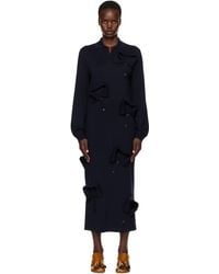 Moschino - Multi Collar Maxi Dress - Lyst