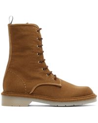 Max Mara Beige Baker Ankle Boots - Multicolour