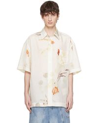 Feng Chen Wang - Plant-dyed Shirt - Lyst