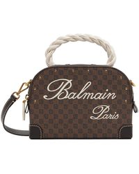 Balmain - Monogram Make Up Bag - Lyst