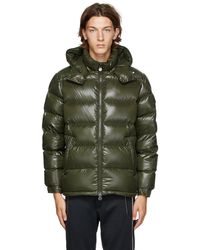 Green Moncler Jackets for Men | Lyst