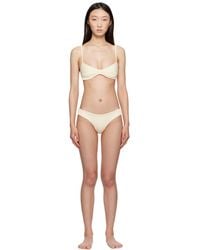 Haight - Off- Adjustable Ribbed Monica & Ribbed Basic Bikini - Lyst