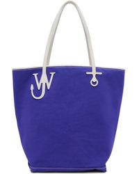 JW Anderson - Blue Tall Anchor Tote - Lyst
