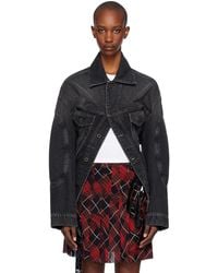 Jean Paul Gaultier - Lacing デニムジャケット - Lyst