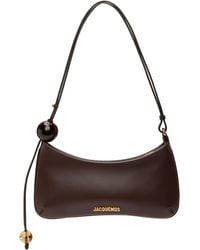 Jacquemus - Burgundy Les Classiques 'The Bisou Perle' Bag - Lyst
