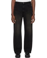 WOOYOUNGMI - Tin Wash Straight Jeans - Lyst