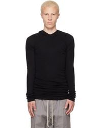 Rick Owens - Tower Rib Ls Hoodie - Lyst