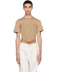 Dion Lee - Corset T-Shirt - Lyst