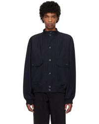 Palmes - Rib Collar Jacket - Lyst