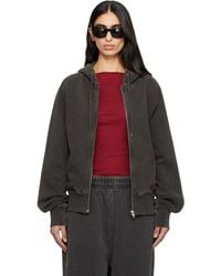 Entire studios - Slim Zip Up Hoodie - Lyst