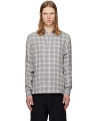 Ralph Lauren - Plaid Linen Twill Shirt - Lyst