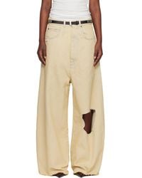 Lu'u Dan - Off- Dumpster Denim Jeans - Lyst