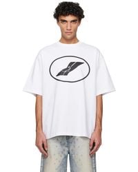 we11done - Smile Logo T-Shirt - Lyst