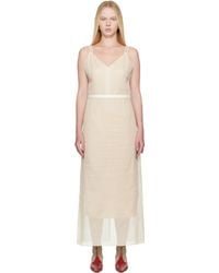 Carven - Open-Back Slip Maxi Dress - Lyst