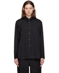 Comme des Garçons - Comme Des Garçons Shirt Black Patch Pocket Shirt - Lyst