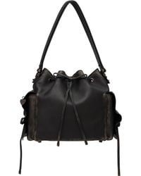 Acne Studios - ブラウン Multipocket バケットバッグ - Lyst