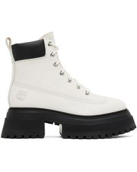 Timberland White ' Sky' Ankle Boots - Black