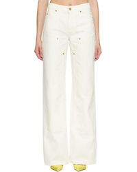 Balmain - Off- Loose-Fit Denim Jeans - Lyst