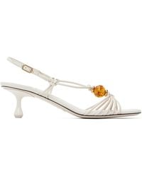 Jimmy Choo - Off- Lova 50 Heeled Sandals - Lyst