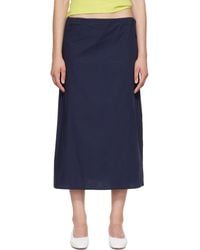 Brooke Callahan - Column Maxi Skirt - Lyst