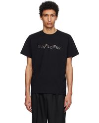 sunflower - T-shirt surteint noir - Lyst