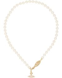 Vivienne Westwood - Simonetta Pearl Necklace - Lyst