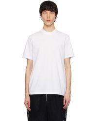 Jil Sander - White Basic T-shirt - Lyst