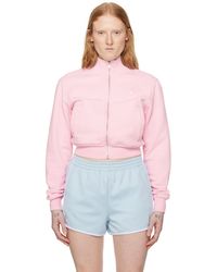 Ambush - Pink Cropped Sweatshirt - Lyst