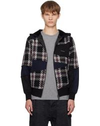 ANDERSSON BELL - Patchwork Zip-Up Hoodie - Lyst