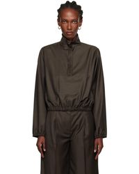 Loulou de Saison - Zyla Stand Collar Jacket - Lyst